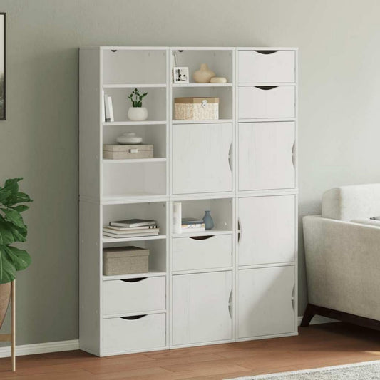 Sideboard mit geschlossenem Stauraum, offenen Ablagen und Schubladen